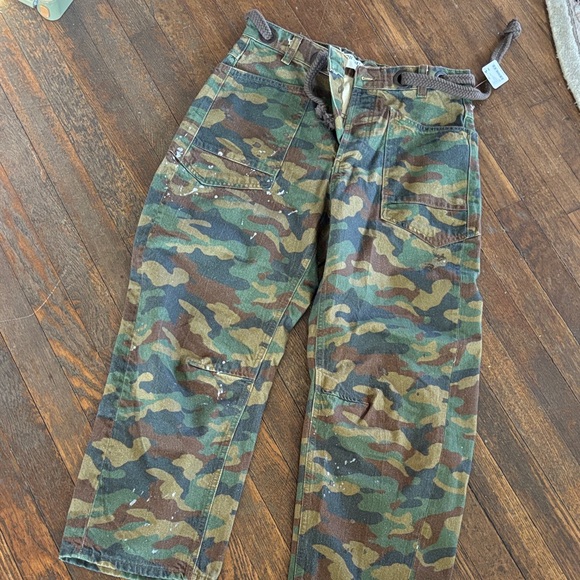 We The Free Camouflage Ankle Pants - Picture 2 of 7